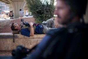 James Foley, Syria, 2012. Photo: Manu Brabo.